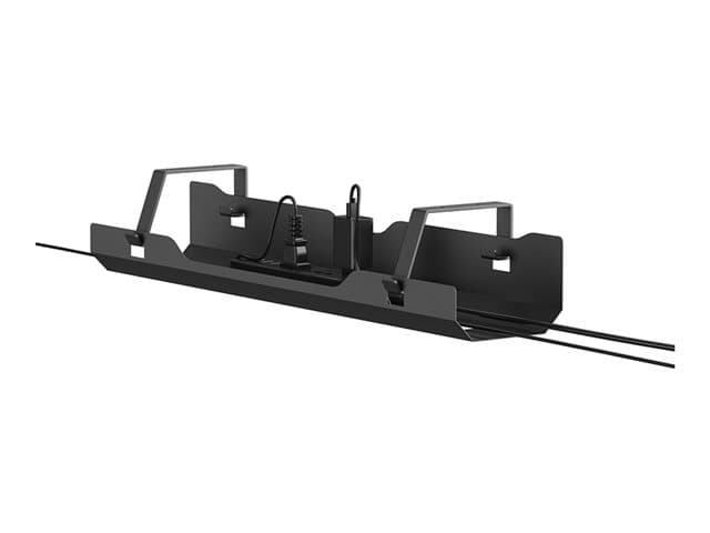 NEOMOUNTS BY NEWSTAR - Neomounts - Cable management tray - screw-mounted, universal - under-desk mountable - black