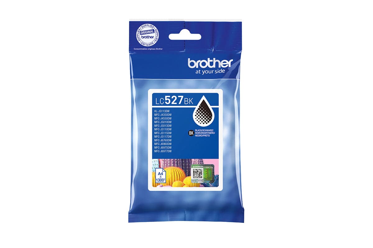 Brother LC527BK Genuine Ink Cartridge | Black
