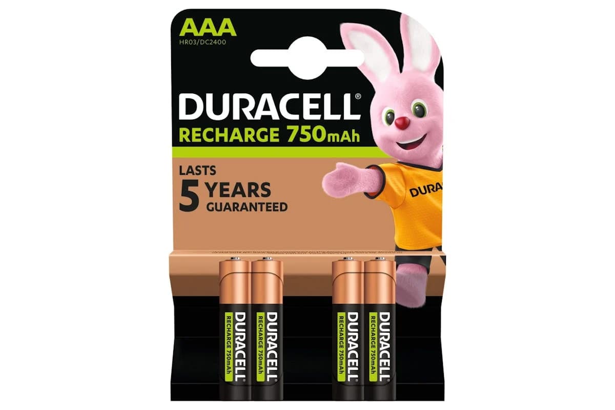 Duracell AAA Rechargeable Battery | 4 Pack