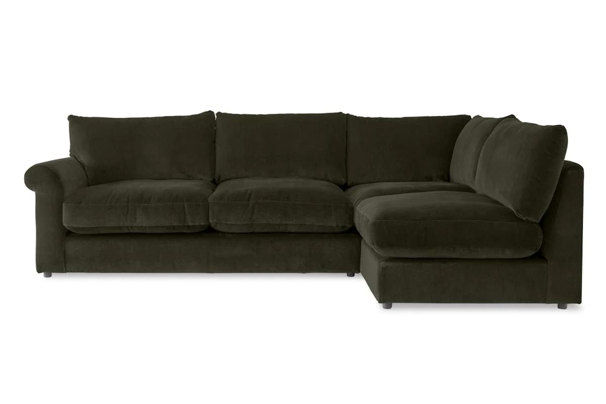 Corah Corner Sofa | Green
