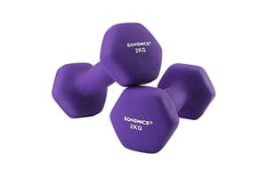 Songmics Dumbbells Set Of 2 | Non-slip Neoprene | 2 Kilogram Each