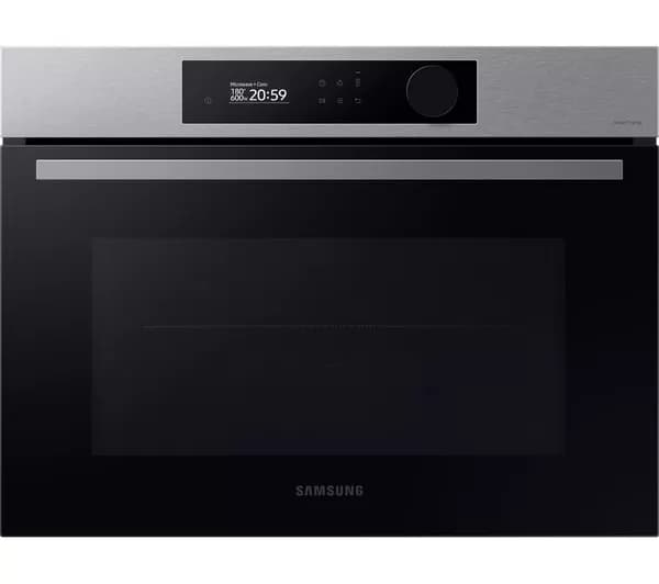 SAMSUNG Series 5 NQ5B5763DBS/U4 Built-in Compact Combination Microwave - Stainless Steel