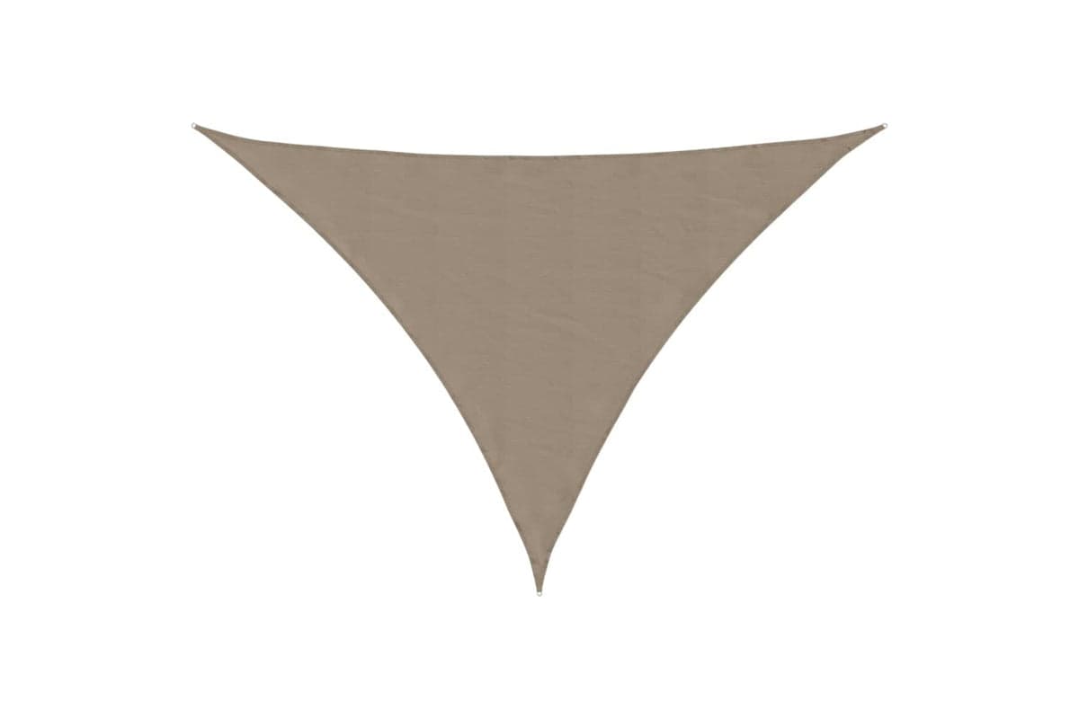 Vidaxl 135458 Sunshade Sail Oxford Fabric Triangular 5x5x6 M Taupe