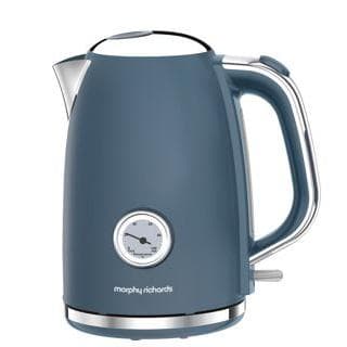 MORPHY            1.7LITRE KETTLE - BLUE MATT STEEL - BOUTIQUE RANGE