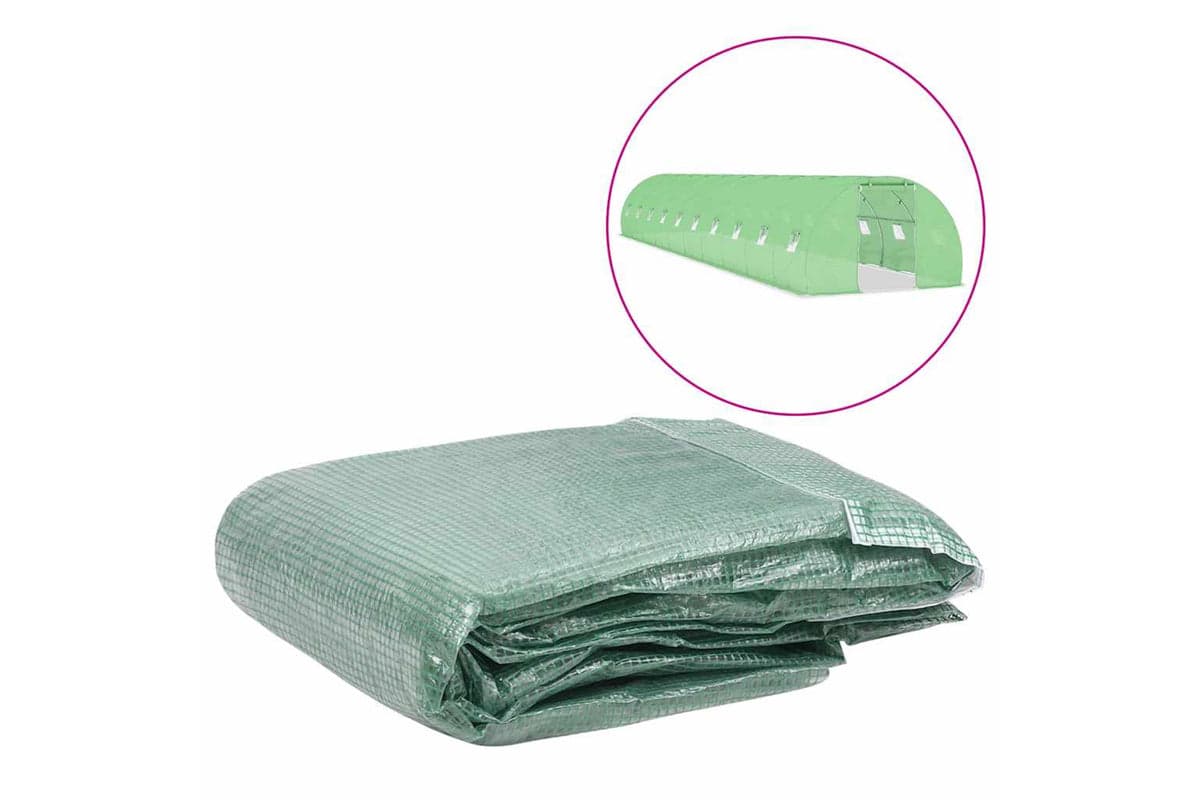 Vidaxl 316440 Greenhouse Replacement Cover 300x1500x200 Cm Green