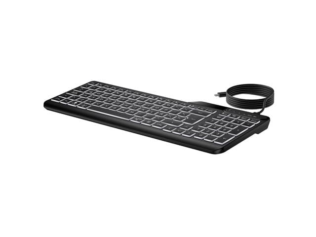 HP - 405 - keyboard - multi device - 65% compact - UK - black Input Device