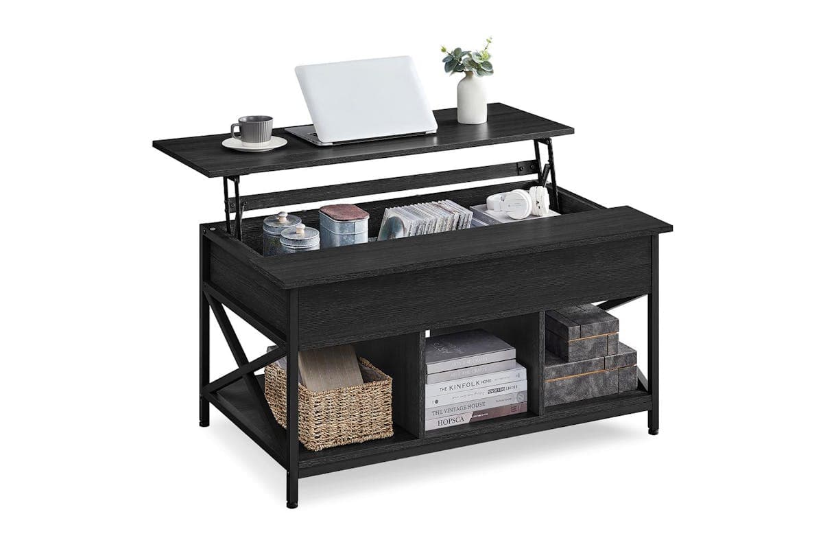 Coffee Table | Coffee Table | Particleboard And Steel | 60 X 100 X (48-62) Cm