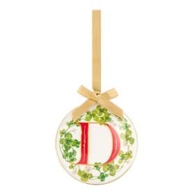 Enamel Letter D Decoration