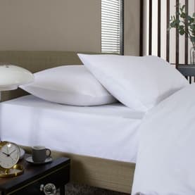 1000 Thread Count Housewife Pillowcase Pair White