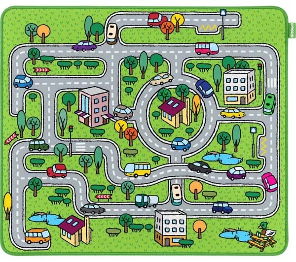 GITGUD OG Road Mouse Mat - Multi-colour, XL