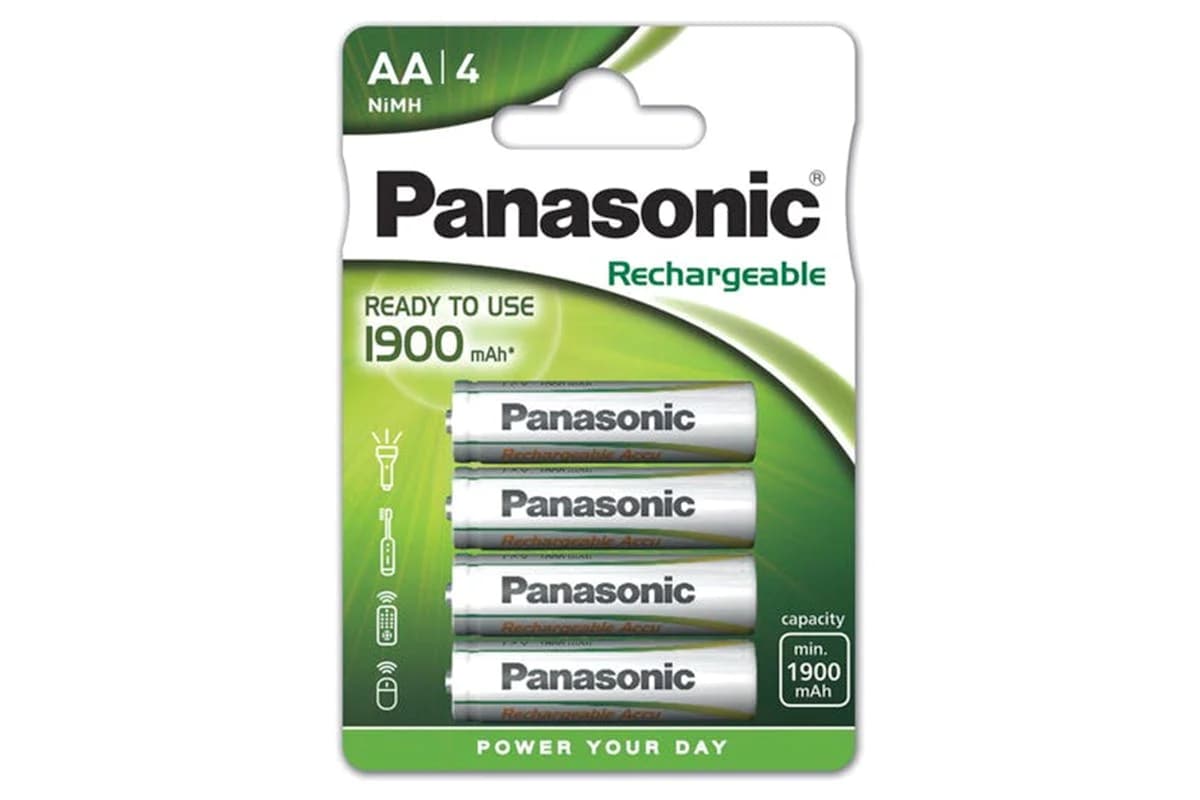 Panasonic AA Evolta Rechargeable Battery | 4 Pcs of Pack