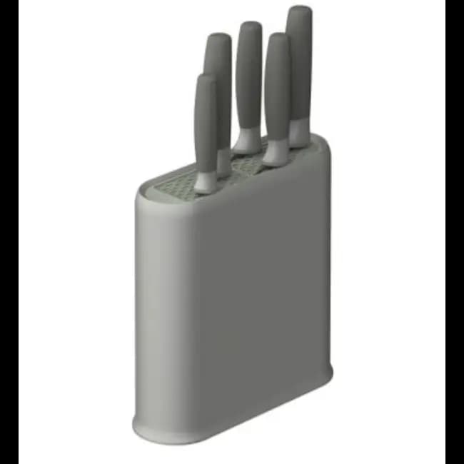 Berghoff Balance 6 Piece Knife Block Set | Grey | 3950532