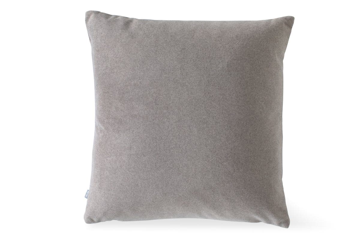 Moleskin Effect Cushion | Brown | 50 x 50 cm
