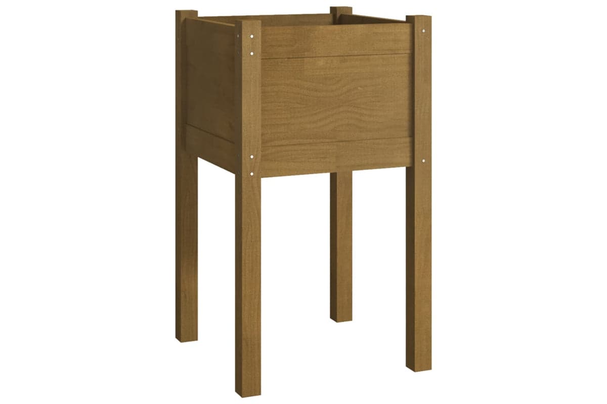 vidaXL 810795 Garden Planter Honey Brown 40x40x70cm Solid Pinewood