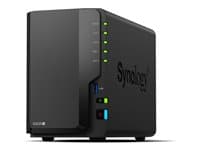 SYNOLOGY - Disk Station DS225+ - NAS server - SATA 6Gb/s - RAID 0, 1, JBOD - RAM 2 GB - Gigabit Ethernet / 2.5 Gigabit Ethernet - iSCSI support