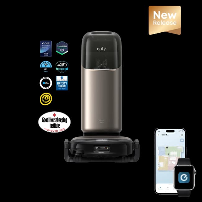 Eufy Omni S2 Robot Vacuum - Black | T2081B11