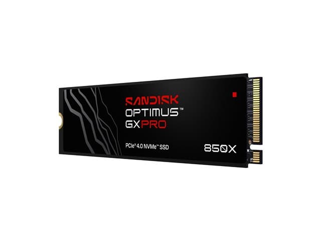 SANDISK - Optimus GX PRO 850X - SSD - encrypted - 1 TB - internal - M.2 2280 S3-M - PCIe 4.0 x4 (NVMe) - TCG Opal Encryption 2.01
