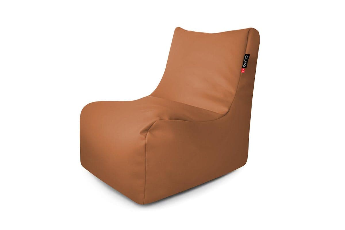 Qubo | Noa | Soft Fit Bean Bag | Papaya