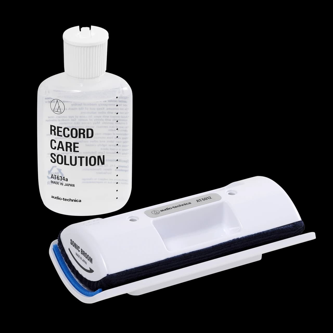 Audio-Technica AT6012 Record Cleaning Kit – Black