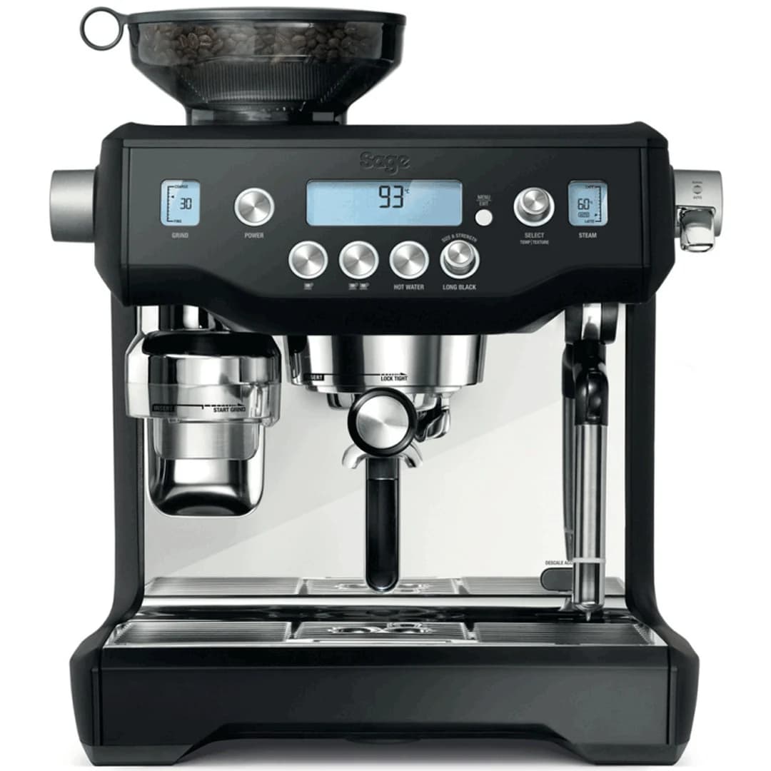 The Oracle Black Coffee Machine by Sage