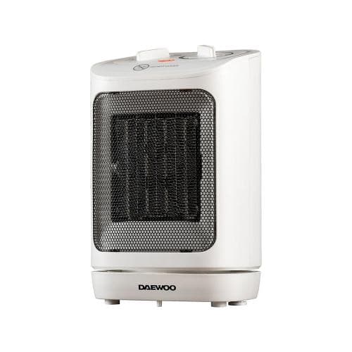 DAEWOO            2KW OSCILLATING CERAMIC PTC FAN HEATER - WHITE