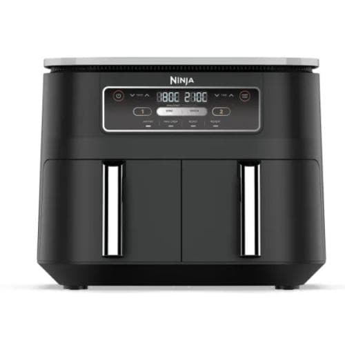 NINJA 7.6litre 4-in-1 Dual Zone Air Fryer - 4 Funct...