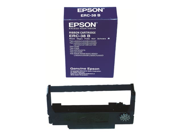 EPSON - ERC 38B - 1 - black - print ribbon