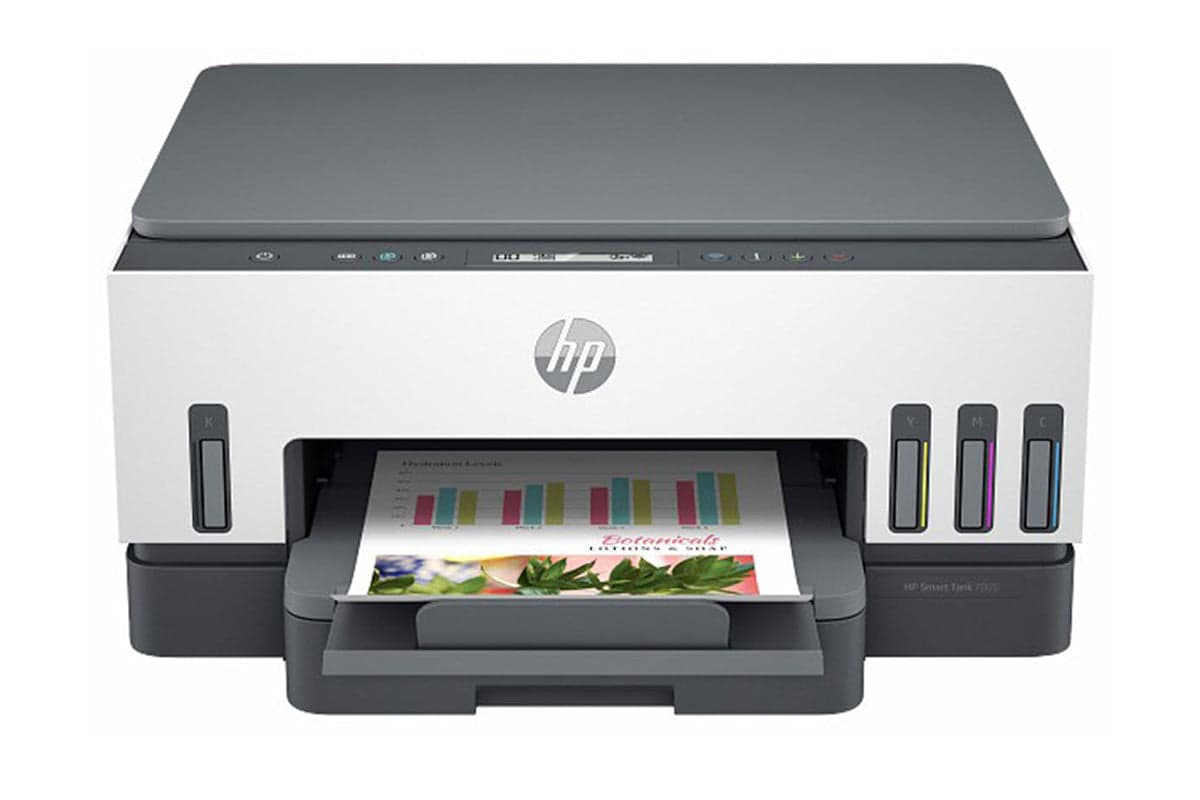 HP Smart Tank 7005 Wireless All-in-one Colour Printer | White & Grey