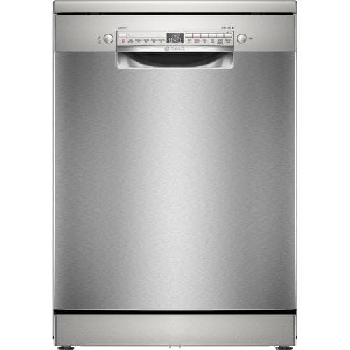 BOSCH            SERIES 2 14 PLACE SETTINGS FREESTANDING DISHWASHER - SILVER