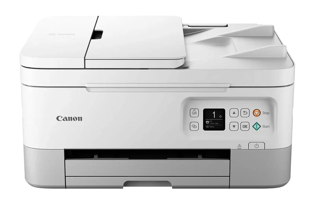 Canon PIXMA TS7451i 3-in-One Wireless Inkjet Photo Printer | White