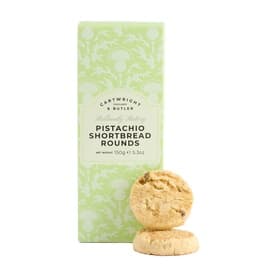 Pistachio Shortbread Rounds in Carton 150g
