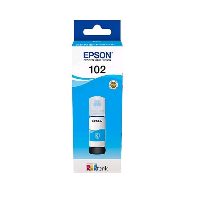 Epson 102 ECOTANK CYAN INK BOTTLE