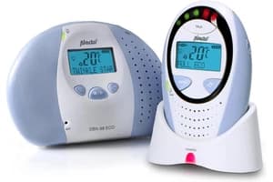 Alecto DBX-88 ECO Full Eco DECT Baby Monitor with Display | White/Blue