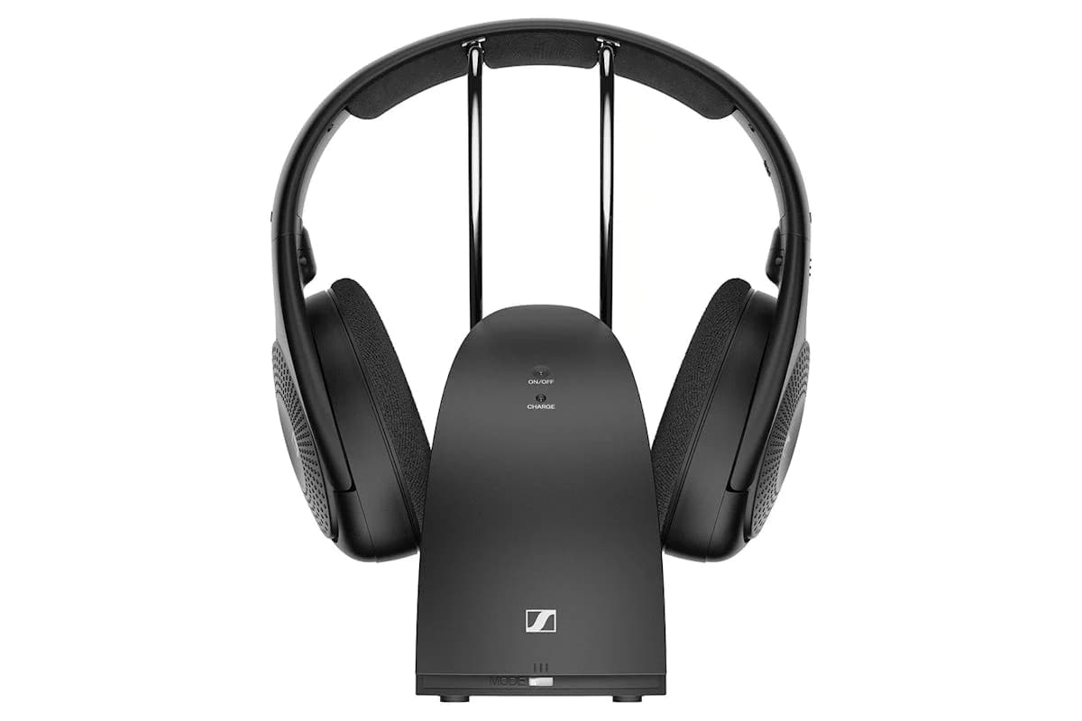 Sennheiser RS 120-W On-Ear Wireless Headphone | Black