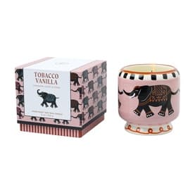 A Dopo Elephant Ceramic Candle - Tobacco Vanilla