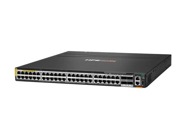 HPE Aruba Networking CX 6300M 48p SR10 1G/2.5G/5G/10G PTP/AVB Class8 PoE 4p 100G MACsec Switch