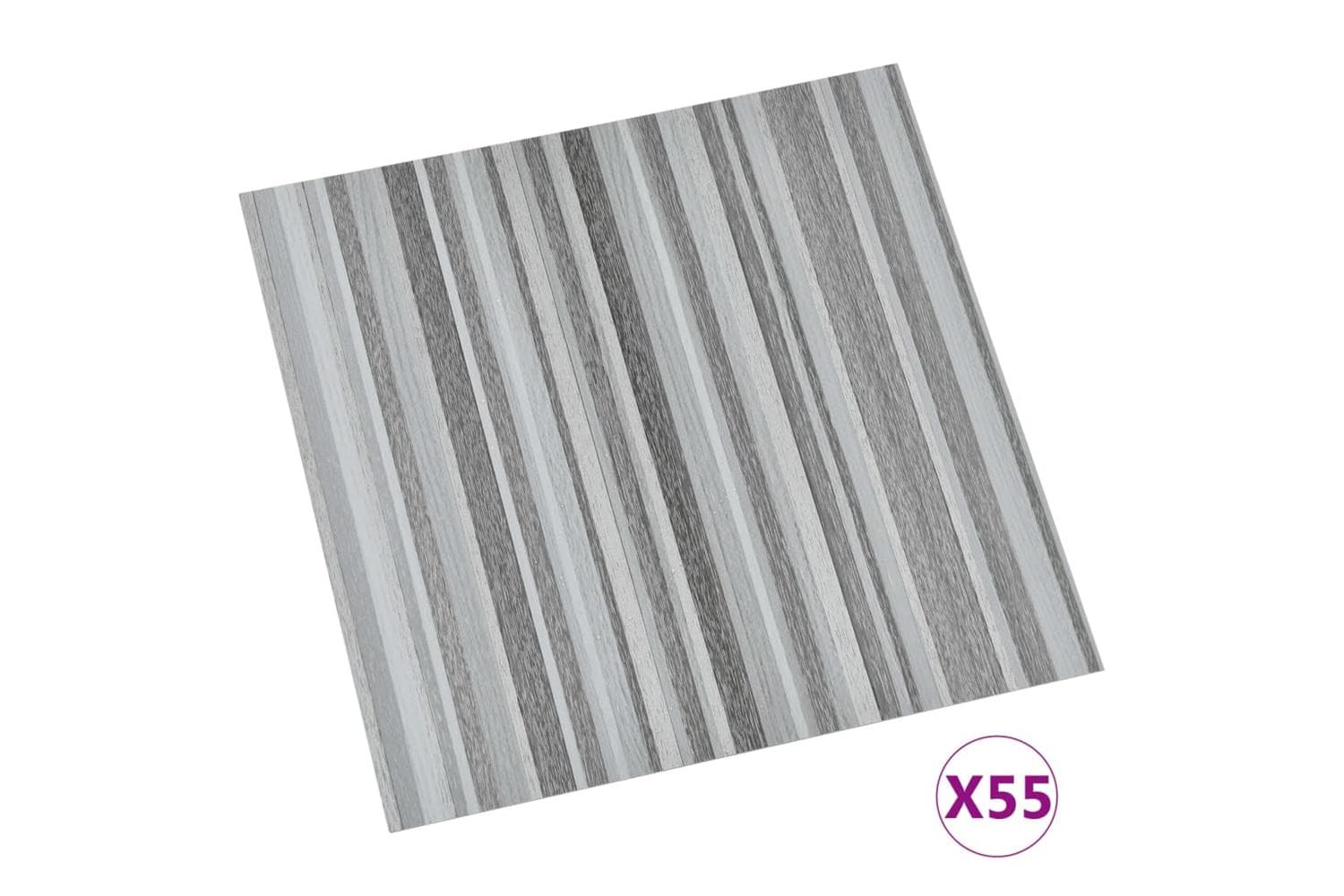 Vidaxl Self-adhesive Flooring Planks 55 Pcs Pvc 5.11 Sq M