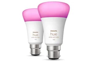 Philips Hue B22 Smart LED Bulbs | 2 Pack