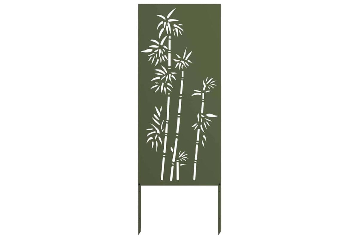 Garden Privacy Screen Olive Green 50 X140cm Cold-rolled Steel