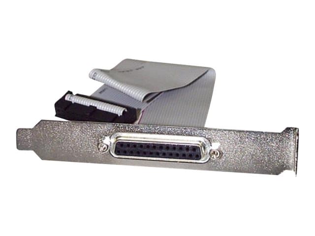 STARTECH.COM - StarTech 16in DB25 Parallel Female to IDC 25 Pin Header Slot Plate (PLATE25F16) - parallel panel - DB-25 to 26 PIN IDC - 40.64 cm