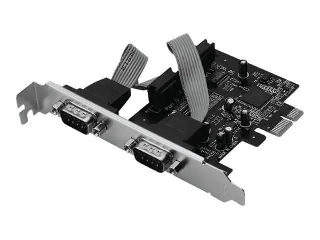 DIGITUS - DS-30000-1 - serial adapter - PCI Express x1 - 2 ports