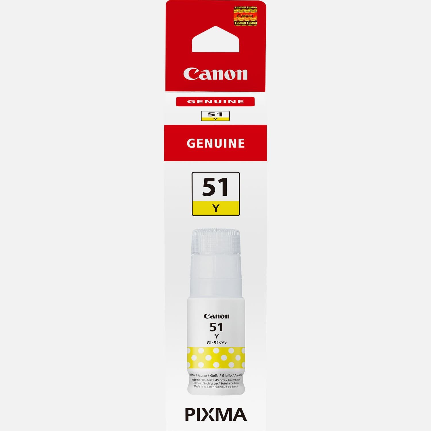 CANON Gi-51 Yellow Ink Cartridge Refill...
