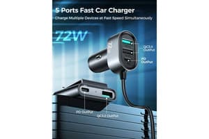 Joyroom 72W Multi-Port Fast Car Charger
