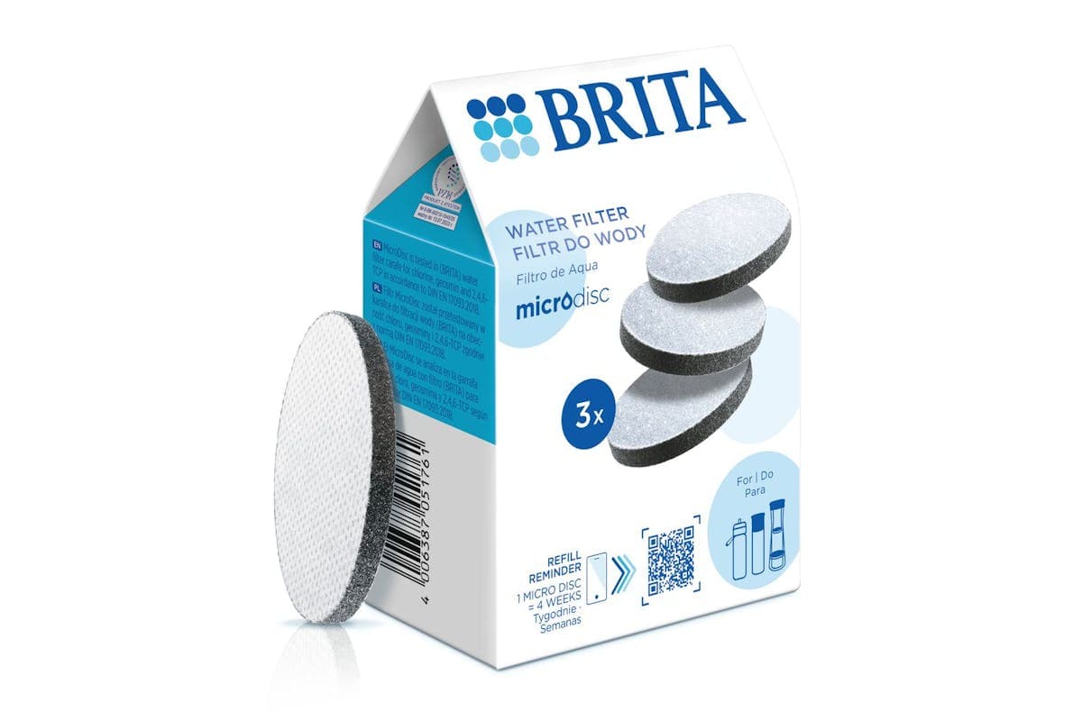 Brita Universal Filter Discs 3 Pack | Water Filter Discs | Activated Carbon