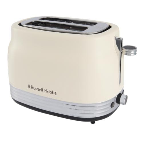 RUSSELLHOBBS            2 SLICE 2 SLOT TOASTER - HANLEY RANGE JASMINE WHITE MATTE PAINT FINISH
