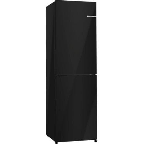 BOSCH            SERIES 2 171/84LITRE 182.4X55CM NO FROST FRIDGE-FREEZER - BLACK
