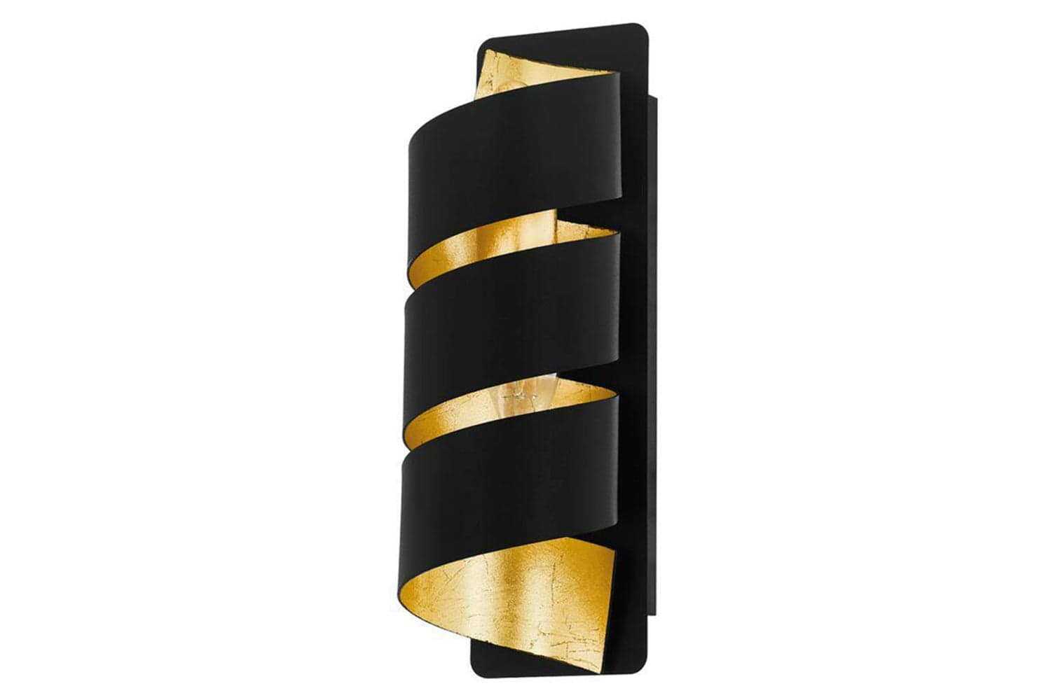Elgo | Elizondo Wall Light | Black/Gold