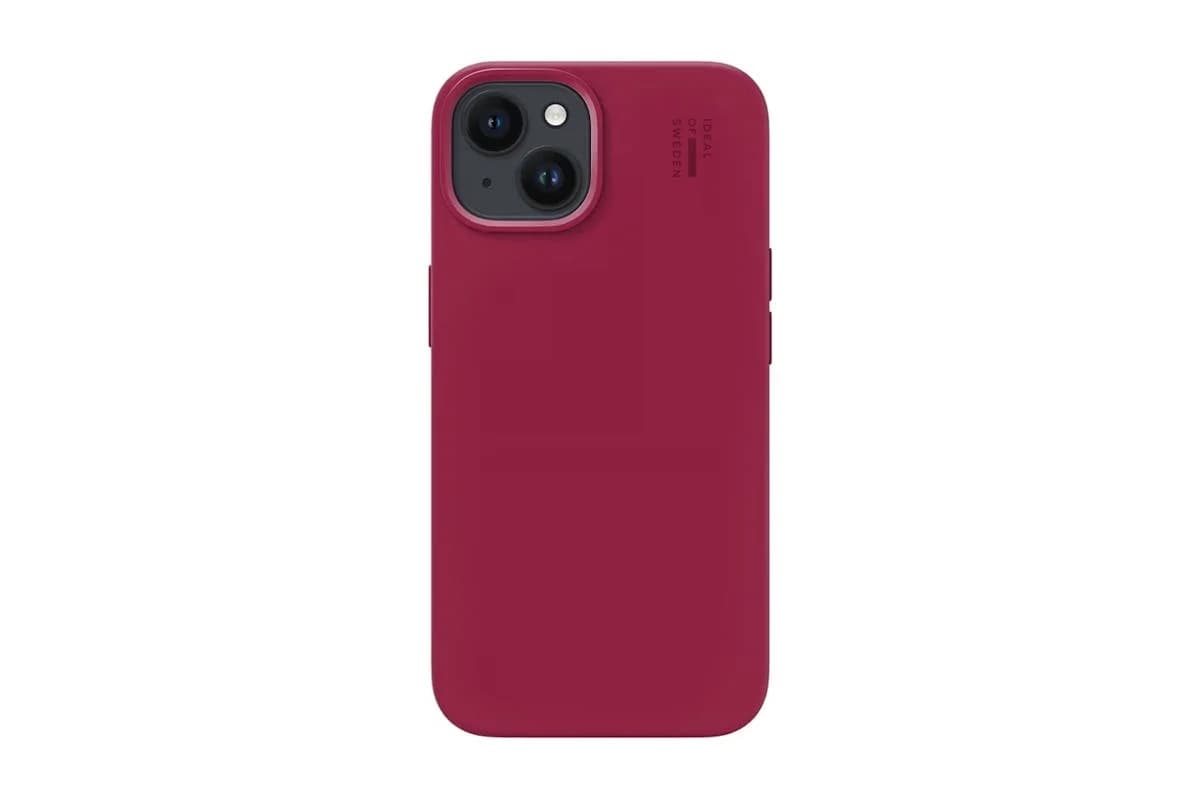 Ideal Of Sweden Silicone Case Magsafe Iphone 15 Cranberry