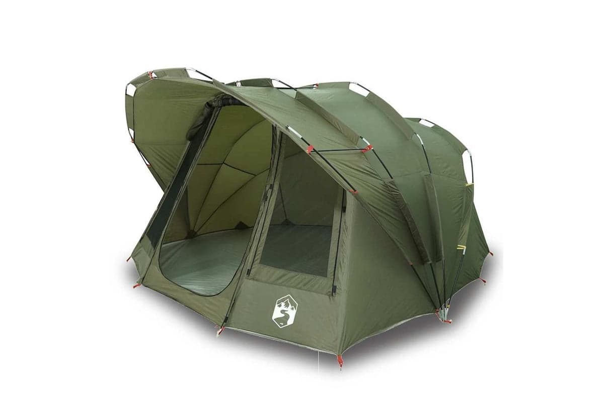 Vidaxl Fishing Tent 5-person Olive Green Waterproof