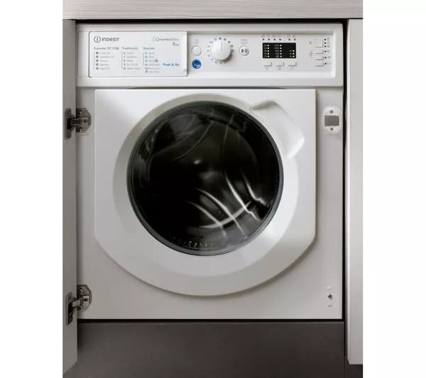 INDESIT BIWMIL81284 Integrated 8 kg 1200 Spin Washing Machine